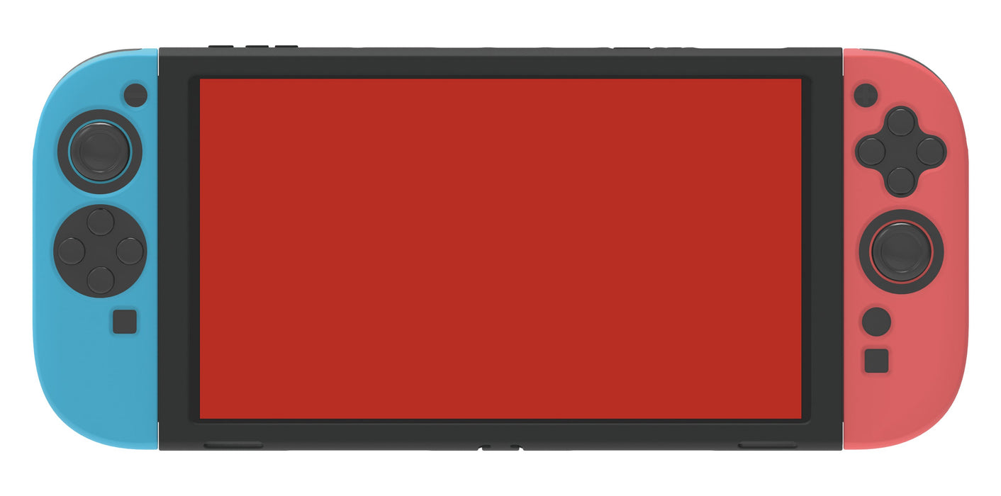 EAN 5706470155039 - Deltaco Gaming GAM-192 funda para consola portátil Nintendo Silicona Negro, Azul, Rojo imagen 3