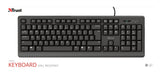 EAN 8713439241426 - Trust Primo teclado Oficina USB Portugués Negro imagen 10
