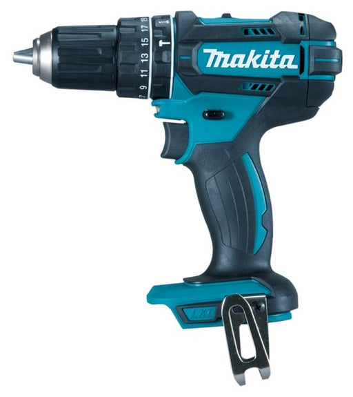EAN 0088381699051 - Makita DHP482Z taladro Sin llave 1,8 kg Negro, Azul imagen 2