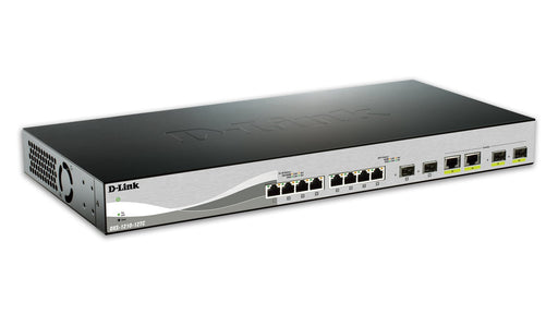 EAN 790069467653 - D-Link DXS-1210-12TC/E switch Gestionado L2 10G Ethernet (100/1000/10000) 1U Negro, Plata imagen 1