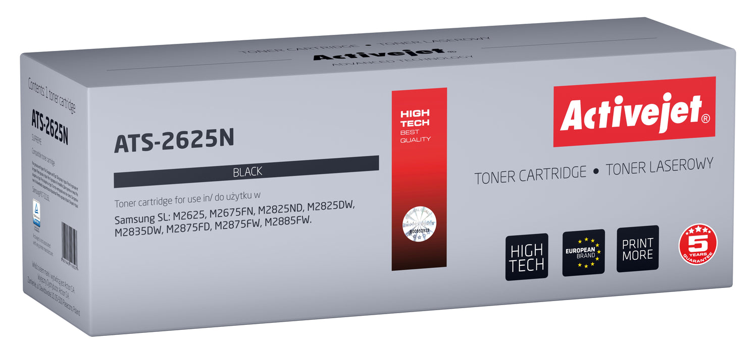 EAN 5901443118527 - Activejet Toner ATS-2625N replacement Supreme 3 000 pages Black - Kompatibel - Tonereinheit cartucho de t imagen 1