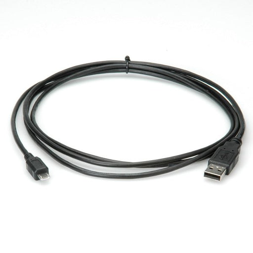 EAN 7611990193844 - ROLINE 11.02.8755 cable USB USB 2.0 3 m USB A Micro-USB B Negro imagen 2