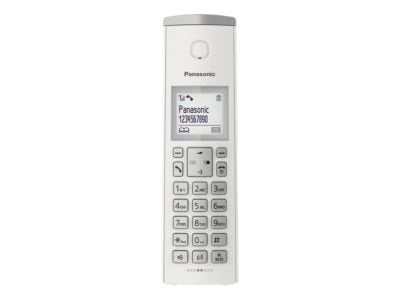 EAN 5025232871919 - Panasonic KX-TGK212SP Teléfono DECT Identificador de llamadas Plata, Blanco imagen 7
