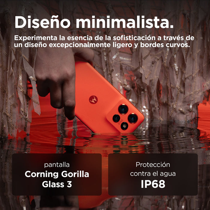 EAN 840023278501 - Motorola edge 50 Neo 16,1 cm (6.36") SIM doble Android 14 5G USB Tipo C 8 GB 256 GB 4310 mAh Rojo imagen 6