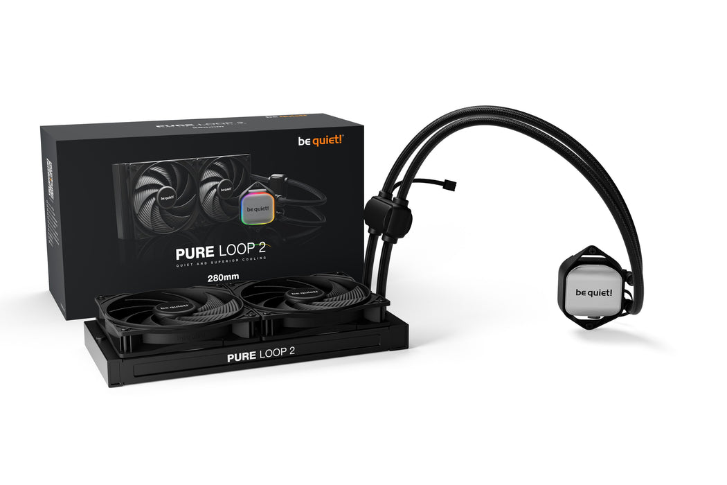 EAN 4260052190708 - be quiet! Pure Loop 2 | 280mm Procesador Sistema de refrigeración líquida todo en uno 14 cm Negro 1 pieza imagen 2