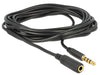 EAN 4043619846689 - DeLOCK 84668 cable de audio 3 m 3,5mm Negro imagen 2