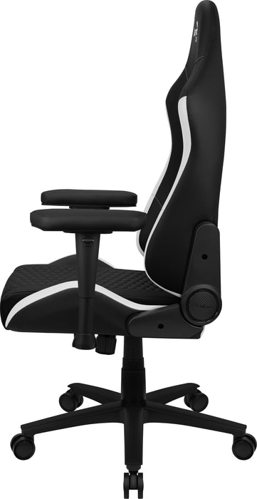EAN 4711099471201 - Aerocool CROWNBW silla para videojuegos Silla para videojuegos universal Asiento acolchado Negro, Blanco imagen 3
