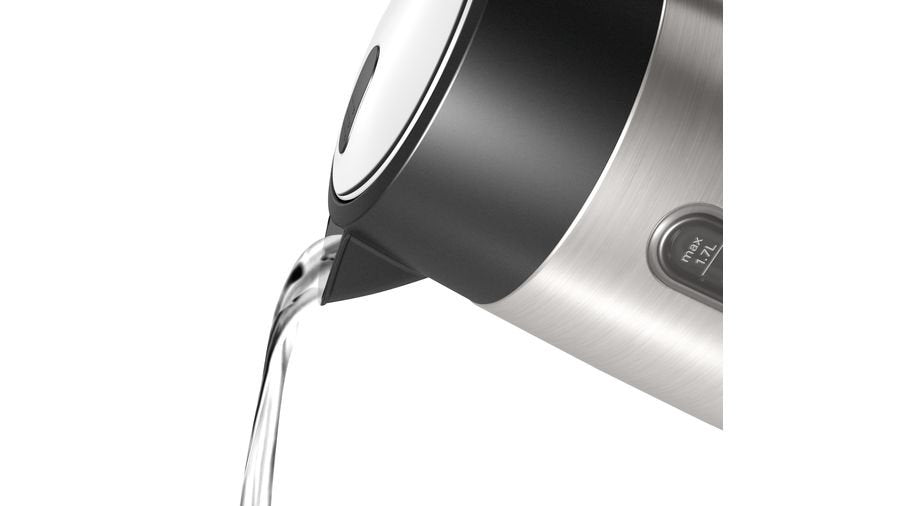 EAN 4242005188062 - Bosch TWK4P440 tetera eléctrica 1,7 L 2400 W Negro, Acero inoxidable imagen 3