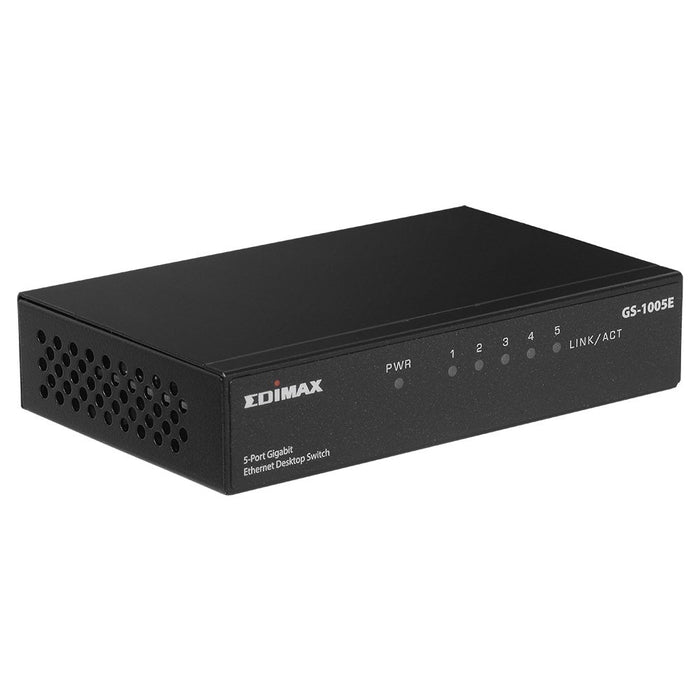 EAN 4717964703675 - Edimax GS-1005E switch No administrado Gigabit Ethernet (10/100/1000) Negro imagen 3