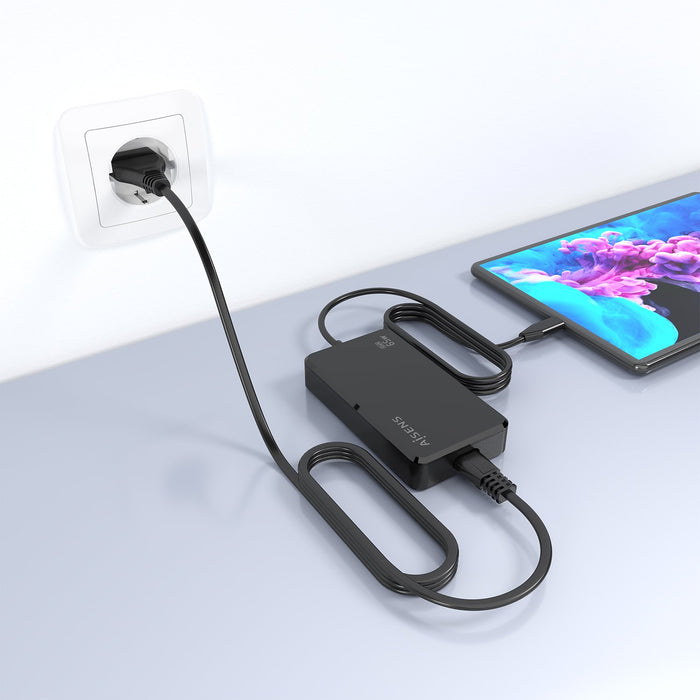 EAN 8435739903858 - AISENS ASCH-1PD65D068-BK adaptador e inversor de corriente Interior imagen 6