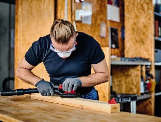 EAN 4006825640038 - Einhell TC-PE 150 Lijadora excéntrica 10500 RPM Negro, Rojo imagen 12