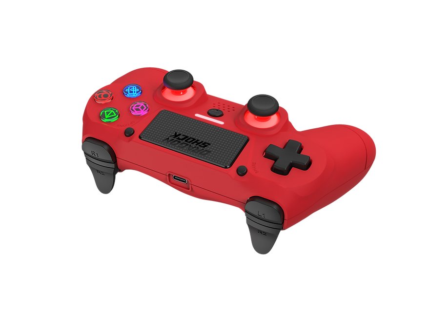EAN 5425025593071 - Dragonshock Mizar Rojo Bluetooth Gamepad PlayStation 4 imagen 3