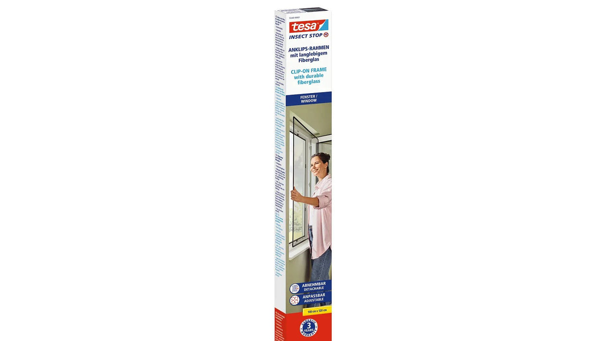 EAN 4063565258985 - TESA 55360-00001-00 red anti mosquitos Ventana Antracita imagen 2