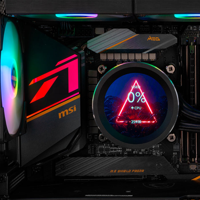 EAN 8436587975066 - NOX Hummer X-240 LCD Procesador Refrigerador de aire 12 cm Negro 1 pieza(s) imagen 7