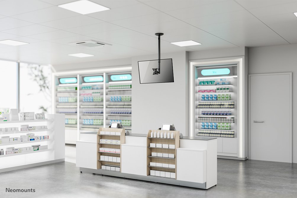 EAN 8717371442460 - Neomounts FPMA-C050BLACK soporte para pantalla de señalización 76,2 cm (30") Negro imagen 11