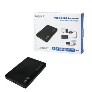 EAN 4052792038286 - LogiLink UA0256 caja para disco duro externo Caja de disco duro (HDD) Negro 2.5" imagen 9