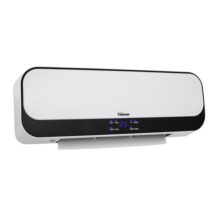 EAN 8713016087850 - Tristar KA-5075 calefactor eléctrico Interior Negro, Blanco 2000 W Ventilador eléctrico imagen 2