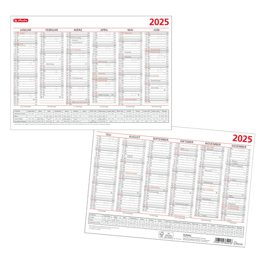 EAN 4008110384016 - Herlitz 50047888 calendario Mesa imagen 1