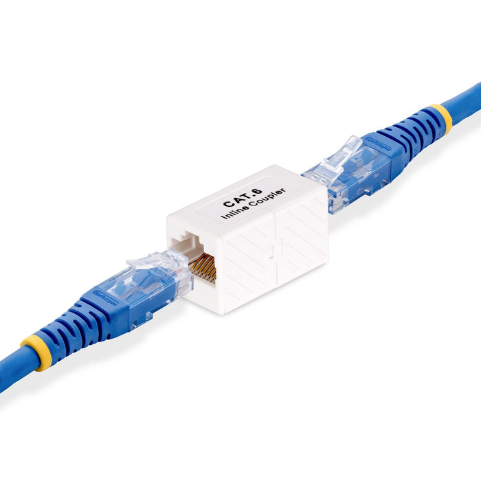 EAN 65030906142 - StarTech.com IN-CAT6-COUPLER-U1 cambiador de género para cable RJ-45 Blanco imagen 4
