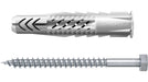 EAN 4006209836286 - Fischer 83628 tornillo de anclaje y taco 2 pieza(s) Juego de enchufes de pared y tornillos imagen 1