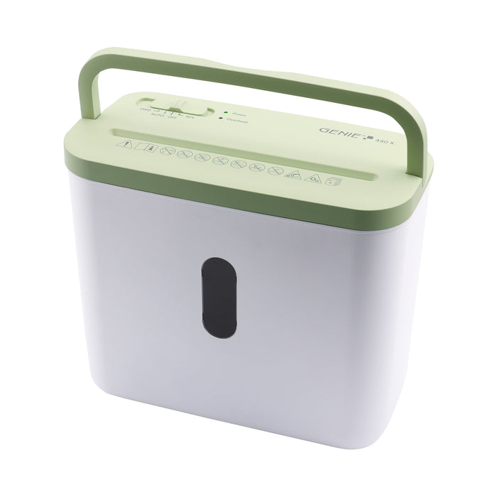 EAN 4030152953677 - Genie 440 X GR triturador de papel Corte cruzado 72 dB Verde, Blanco imagen 2