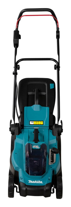 EAN 0088381757935 - Makita DLM330RM cortadora de césped Cortacésped manual Batería Negro, Azul imagen 8