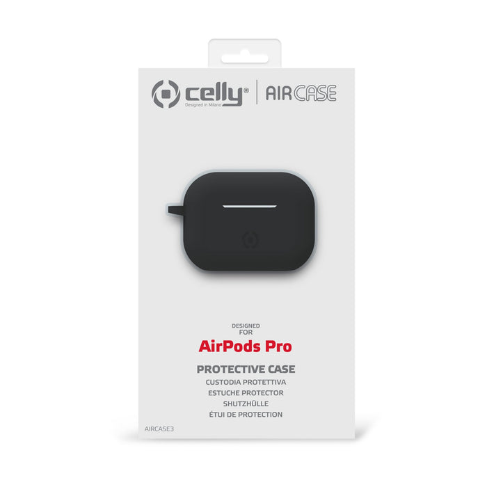 EAN 8021735756088 - Celly AIRCASE3BK auricular / audífono accesorio Protectora imagen 4