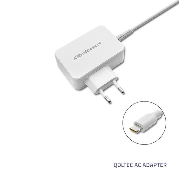 EAN 5901878510392 - Qoltec 51039 adaptador e inversor de corriente Interior 65 W Blanco imagen 5