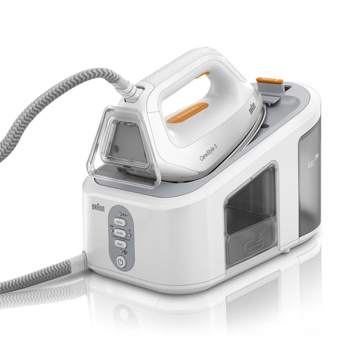 EAN 8021098280541 - Braun CareStyle 3 IS3132WH 2400 W 2 L EloxalPlus soleplate Naranja, Blanco imagen 1