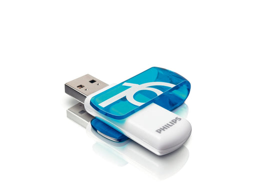 EAN 8712581447687 - Philips FM16FD05B/00 unidad flash USB 16 GB USB tipo A 2.0 Azul, Blanco imagen 1