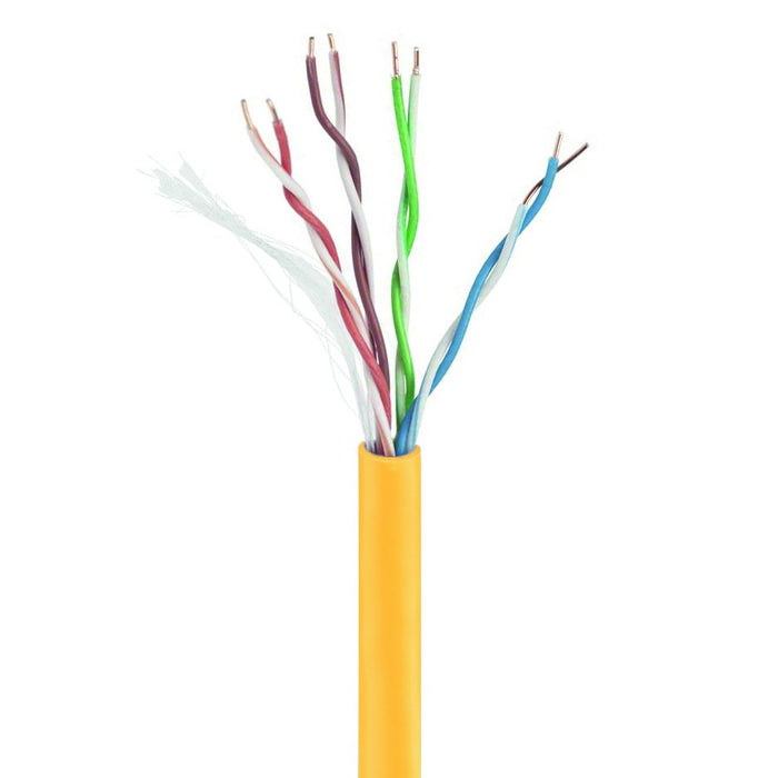 EAN 8716309123952 - Gembird UPC-5004E-SOL-Y cable de red Amarillo 305 m Cat5e U/UTP (UTP) imagen 2