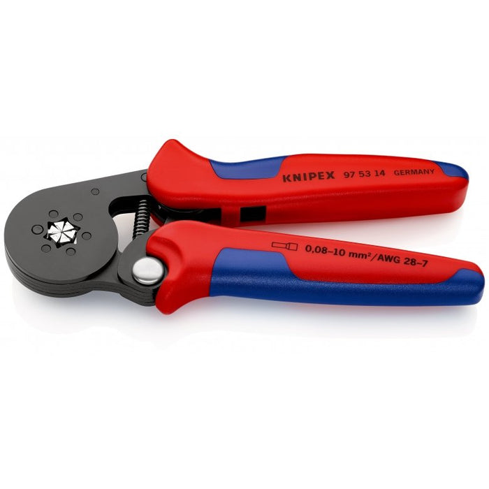 EAN 4003773048497 - Knipex 97 53 14 SB crimpadora Herramienta para prensar Negro, Azul, Rojo imagen 2