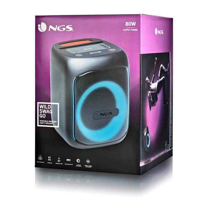 EAN 8435430625974 - NGS WILD SWAG GO Altavoz para fiestas Negro 40 W imagen 6