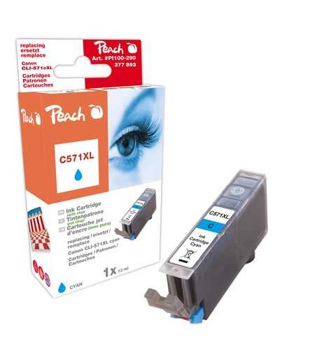 EAN 7640169585715 - Peach 319678 cartucho de tinta Cian imagen 1