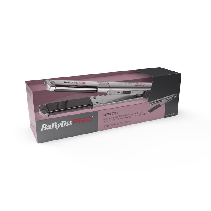 EAN 3030050091632 - BaByliss ULTRACURL STYLER 25MM Plancha de pelo Caliente Gris, Plata 40 W 2,7 m imagen 2