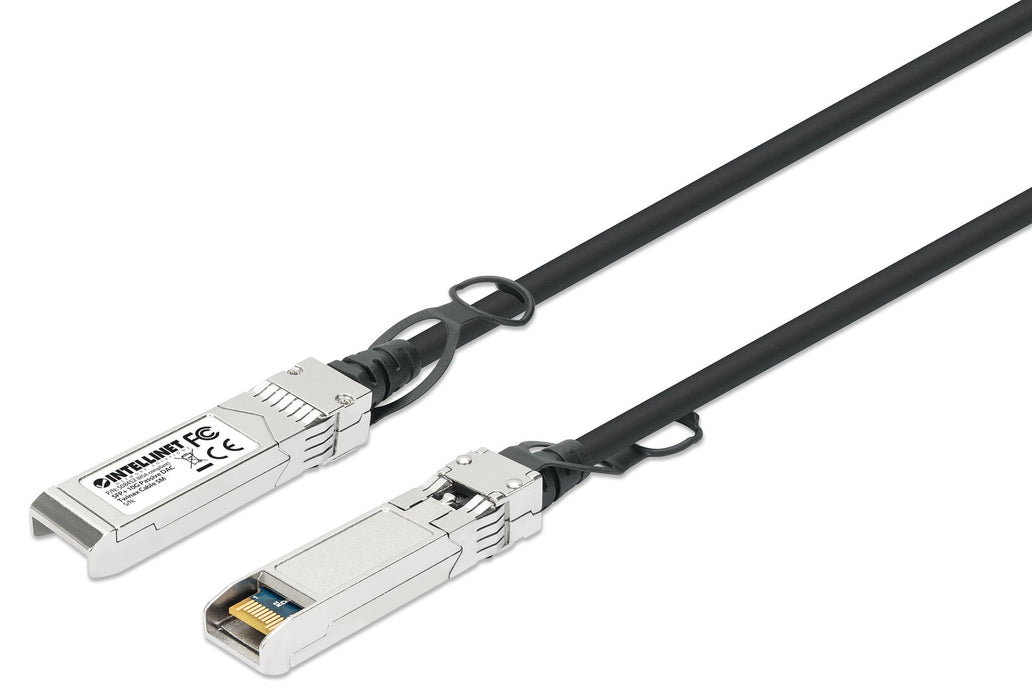 EAN 0766623508452 - Intellinet 508452 Cable de fibra óptica e InfiniBand 5 m SFP+ Plata imagen 1