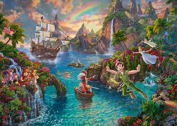 EAN 4001504596354 - Schmidt Spiele Disney Peter Pan Puzzle rompecabezas 1000 pieza(s) Dibujos imagen 2