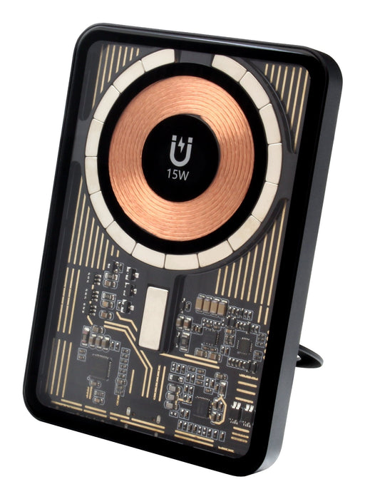 EAN 4040895012203 - RealPower PB-5000 MAG Watch 5000 mAh Cargador inalámbrico Negro imagen 2