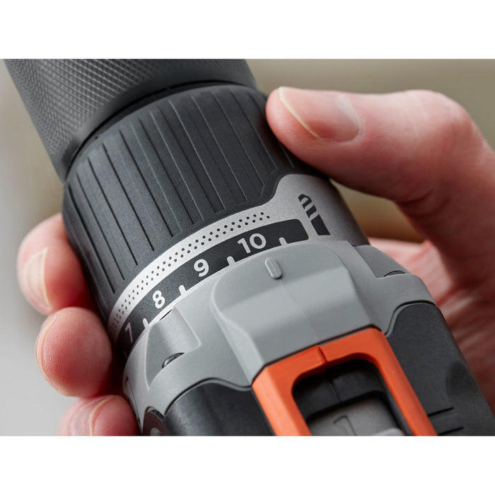 EAN 5035048709160 - Black & Decker BCD003MEM2K-QW taladro 1400 RPM Sin llave Negro, Naranja imagen 11