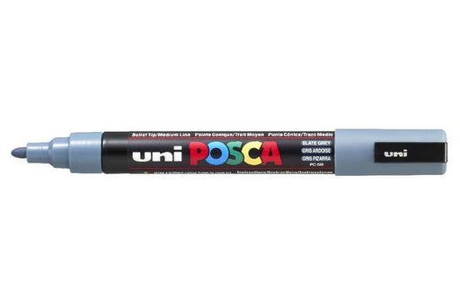 EAN 4902778107492 - POSCA uni PC-5M marcador 1 pieza(s) Punta redonda Gris imagen 1