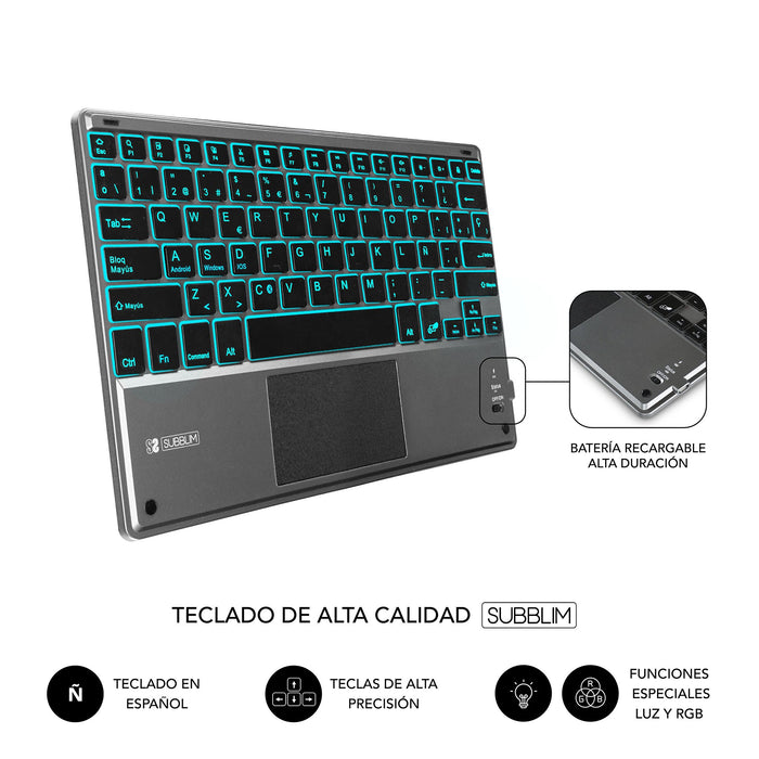 EAN 8436586742645 - SUBBLIM SUBKT4-BTPI02 teclado para móvil imagen 7