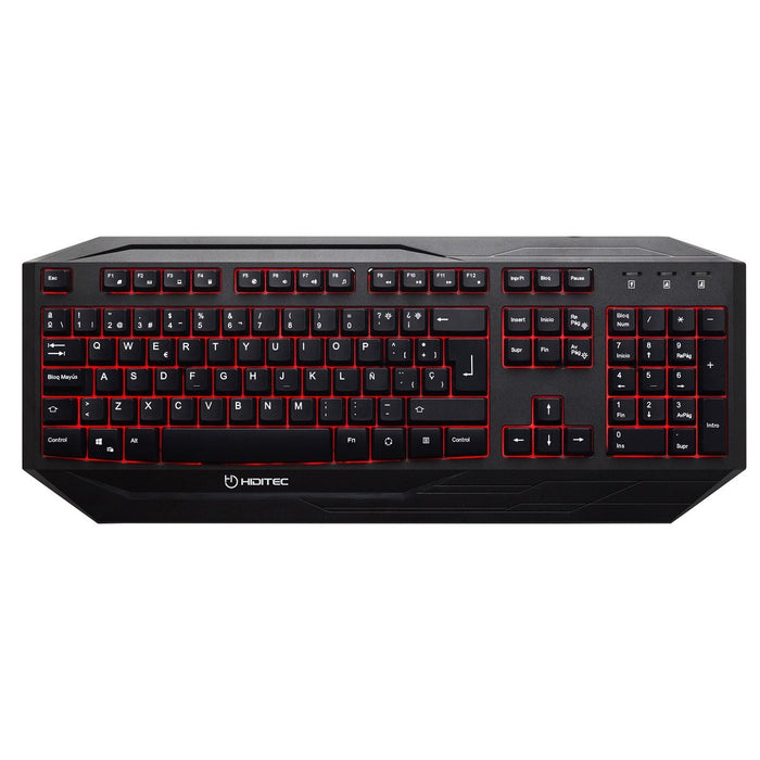 EAN 8436545690512 - Hiditec GK200 teclado Juego USB QWERTY Negro imagen 1