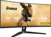 EAN 4948570125173 - iiyama G-MASTER GCB3486WQSCP-B1 pantalla para PC 86,4 cm (34") 1440 x 3440 Pixeles 4K Ultra HD Negro imagen 6