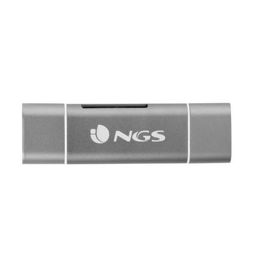 EAN 8435430608403 - NGS ALLYREADER lector de tarjeta USB/Micro-USB Gris, Blanco imagen 2