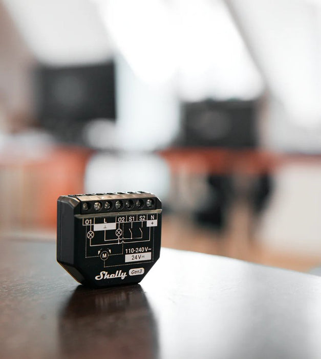 EAN 3800235261927 - Shelly 2PM Gen3 Interruptor inteligente Negro imagen 2