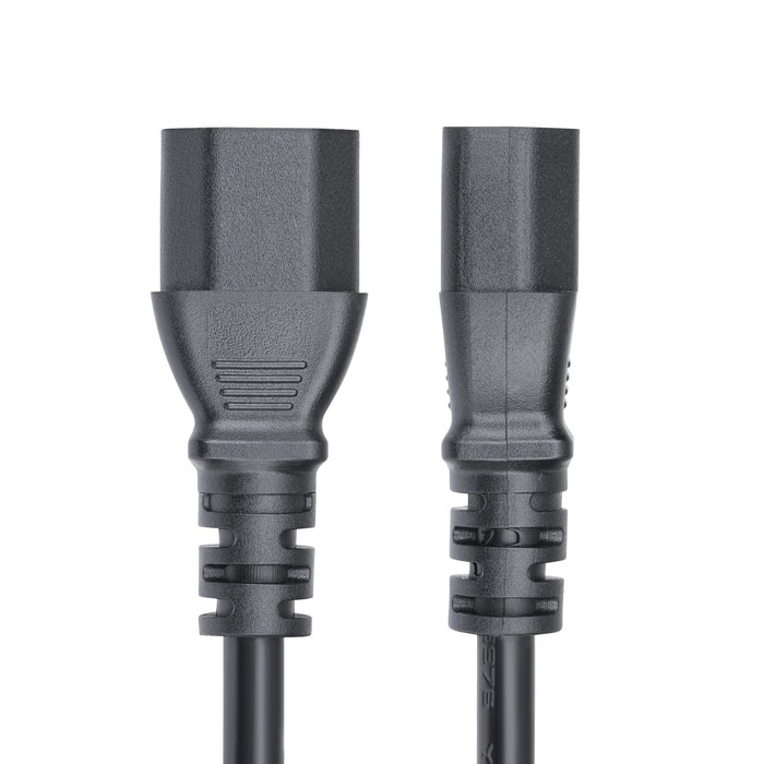 EAN 0065030920506 - StarTech.com PXTC13C141415FEU cable de transmisión Negro 4,57 m C14 acoplador C13 acoplador imagen 2