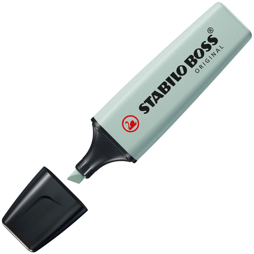 EAN 4006381603133 - STABILO BOSS ORIGINAL NatureColors marcador 4 pieza(s) Punta de cincel Beige, Negro, Verde, Gris claro imagen 2