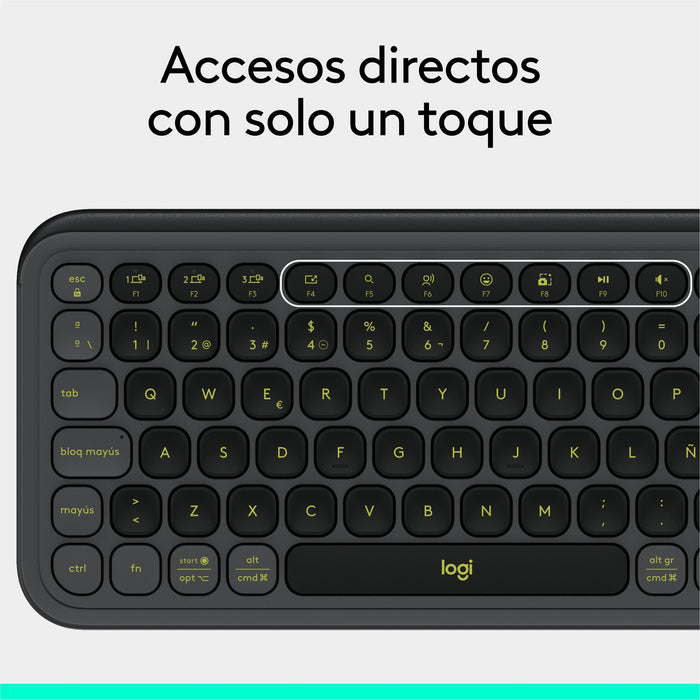 EAN 5099206127562 - Logitech 920-013068 teclado Universal Bluetooth QWERTY Español Grafito imagen 9