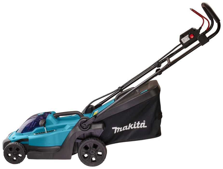 EAN 0088381757942 - Makita DLM330RT cortadora de césped Cortacésped manual Batería Negro, Azul imagen 3