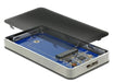 EAN 4043619425945 - DeLOCK 42594 caja para disco duro externo Caja externa para unidad de estado sólido (SSD) Negro, Plata M. imagen 2